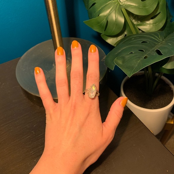 Gem Sterling Silver Ring size 6 - Picture 1 of 4